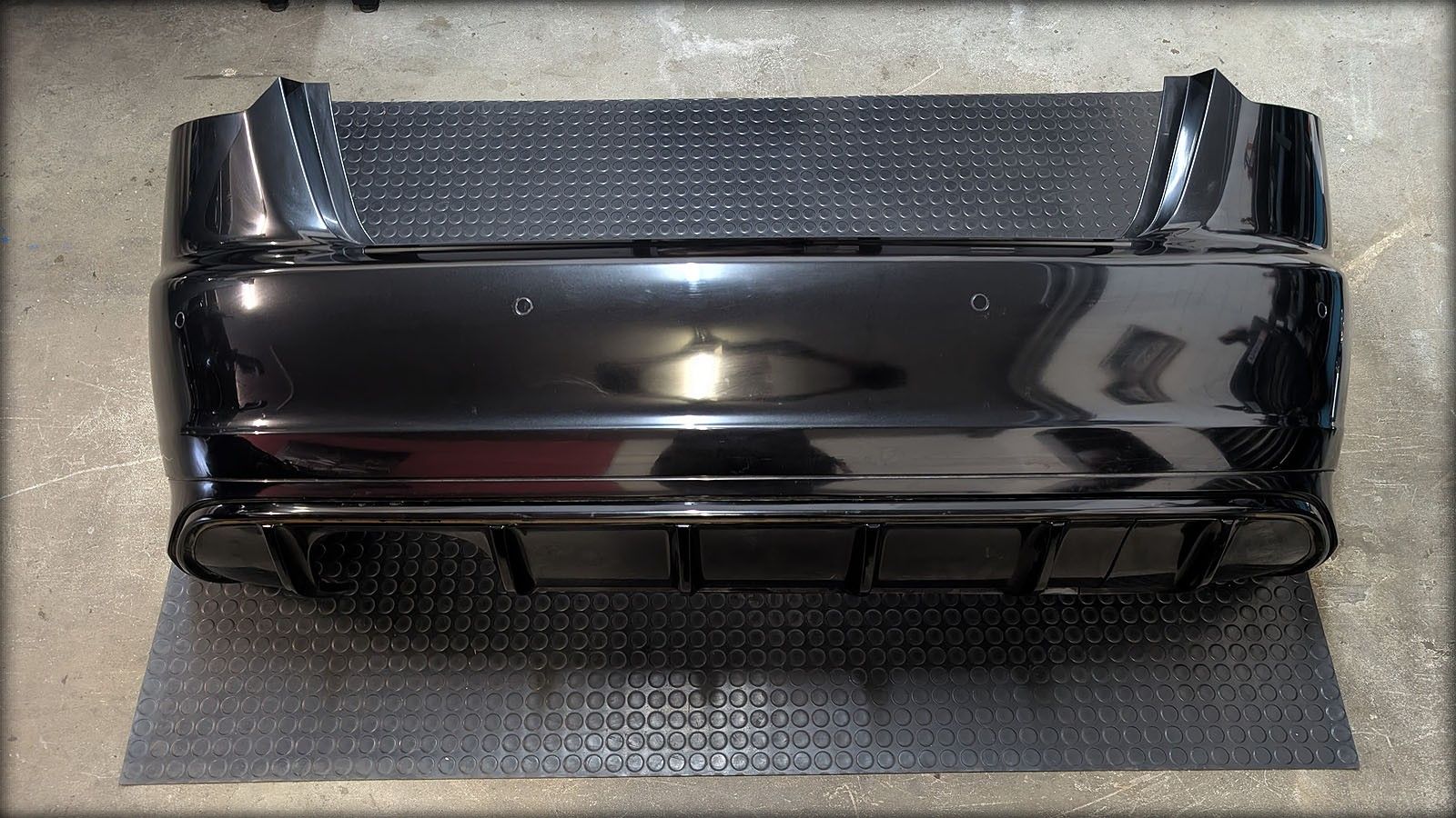 RS3 8P Stossstange hinten komplett