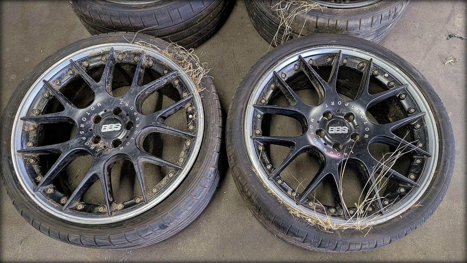 RS6 C7 4G BBS Felgen 21 Zoll defekt