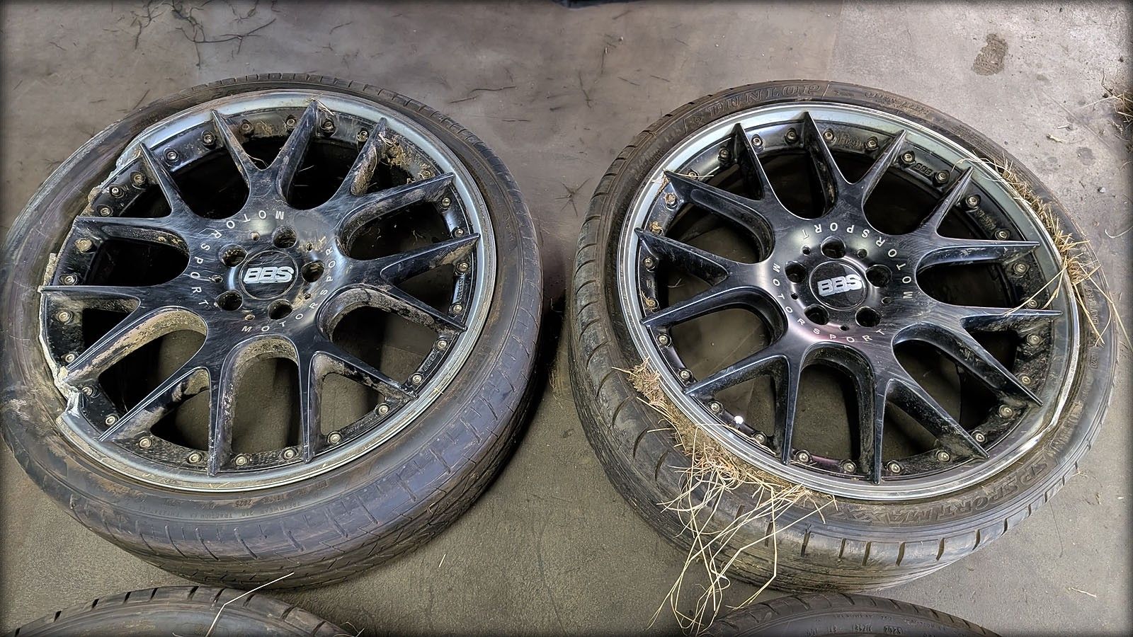 RS6 C7 4G BBS Felgen 21 Zoll defekt