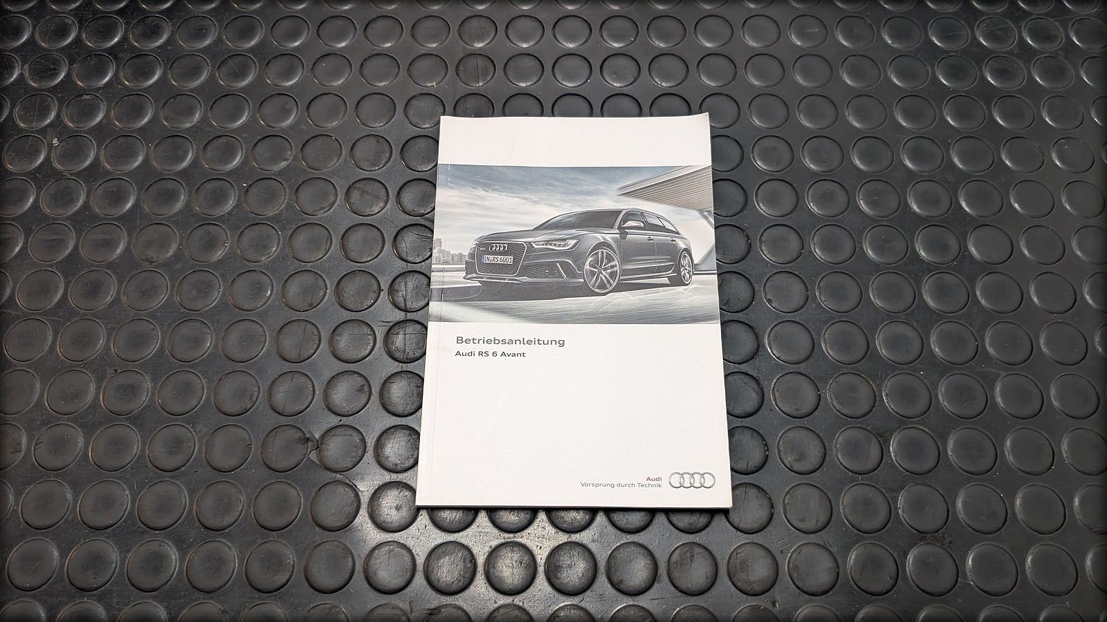 RS6 C7 4G Bedienungsanleitung deutsch