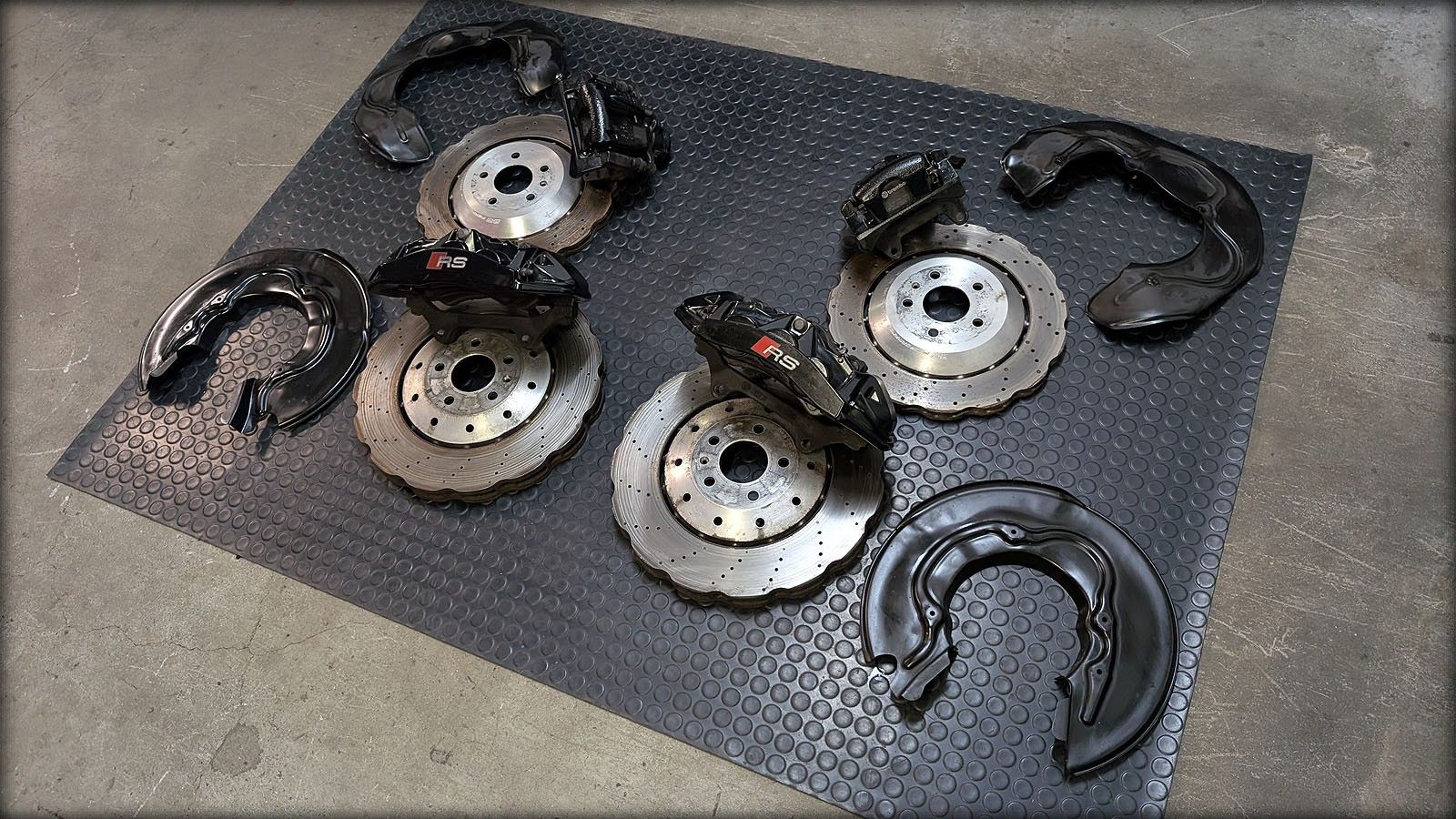 RS6 C7 4G Bremsanlage Bremssättel Bremsscheiben Bremse rundum