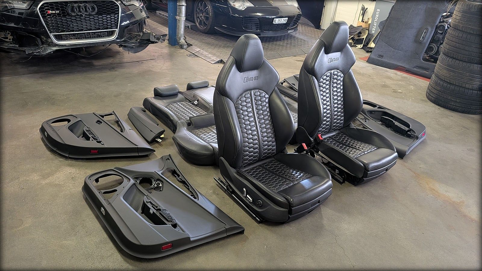 RS6 C7 4G Sportsitze Ausstattung