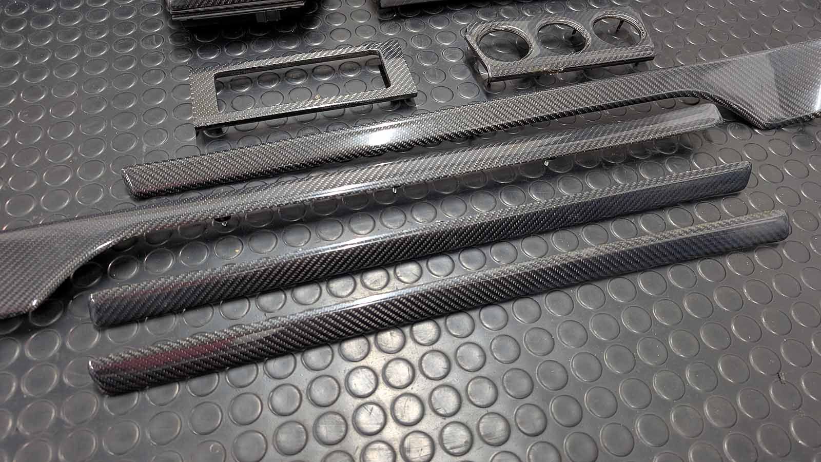 S2 B4 RS2 Carbon Dekorleisten Replica Beifahrerairbag