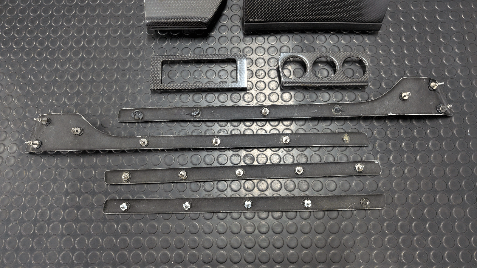 S2 B4 RS2 Carbon Dekorleisten Replica Beifahrerairbag