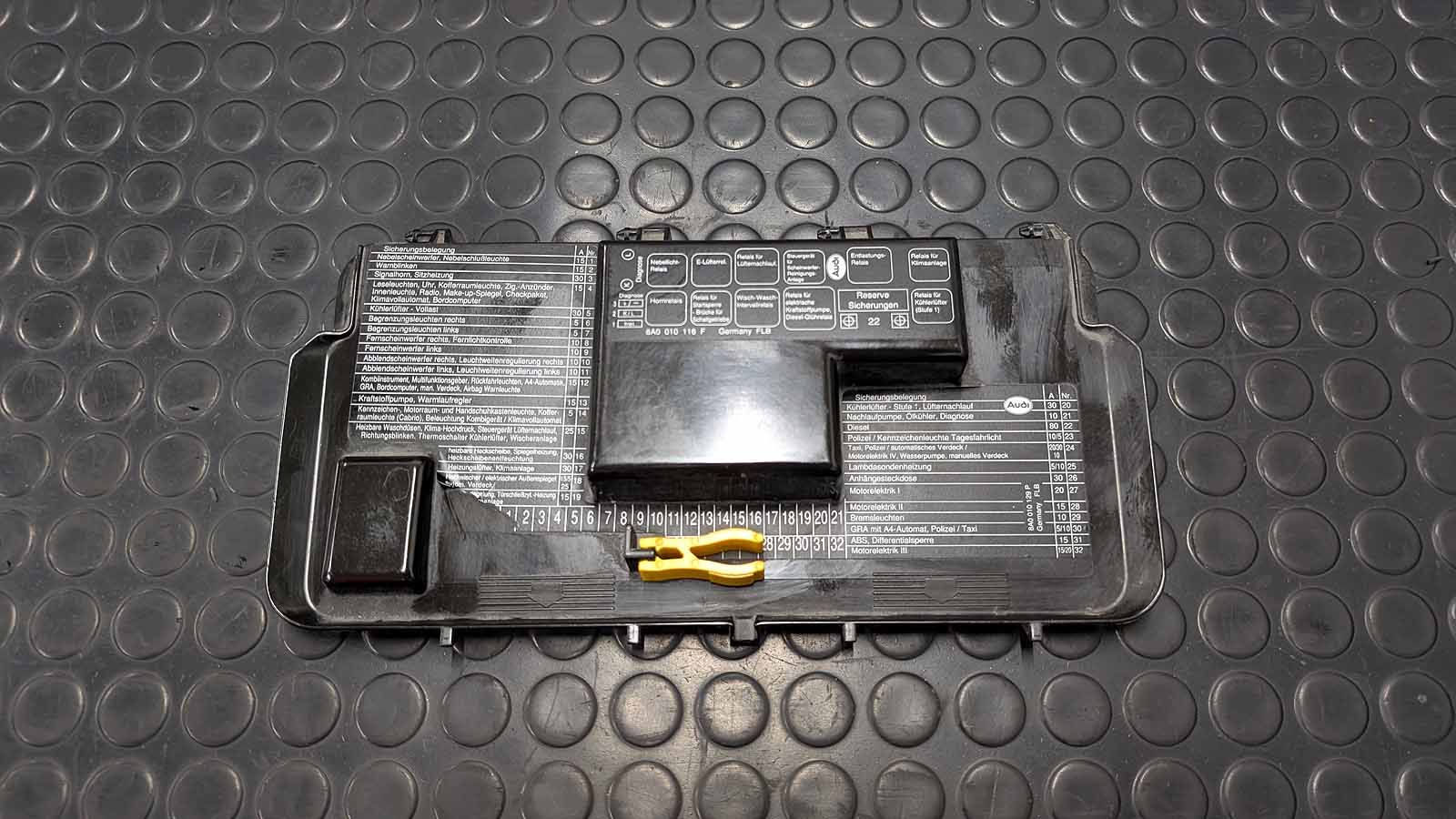 RS2 S2 Deckel Sicherungskasten