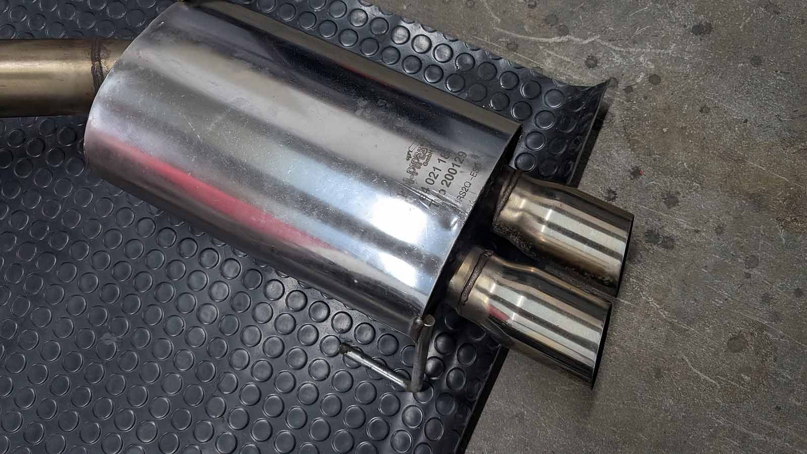 RS2 S2 B4 Edelstahl Sport Abgasanlage Sportkatalysatoren Sport Abgasrohr