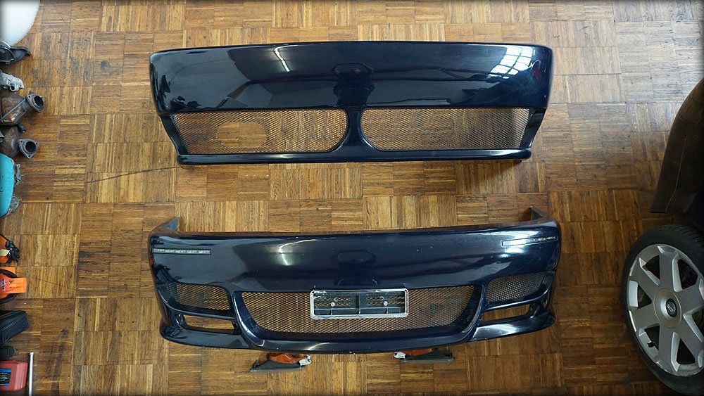 S2 B4 Stossstangen vorne und hinten Tuning, Seidl