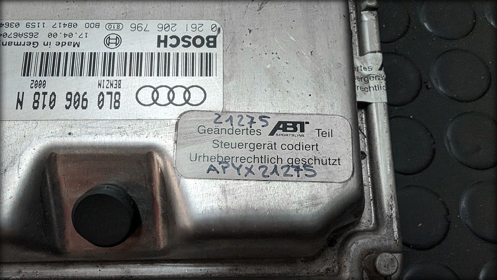 S3 1.8T Motorsteuergerät ABT Tuning