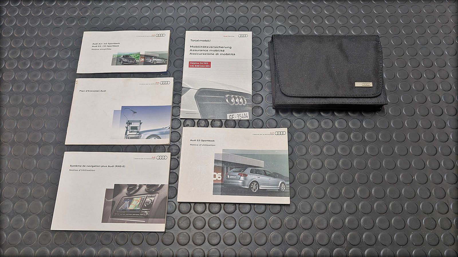 S3 8P Bordmappe französisch