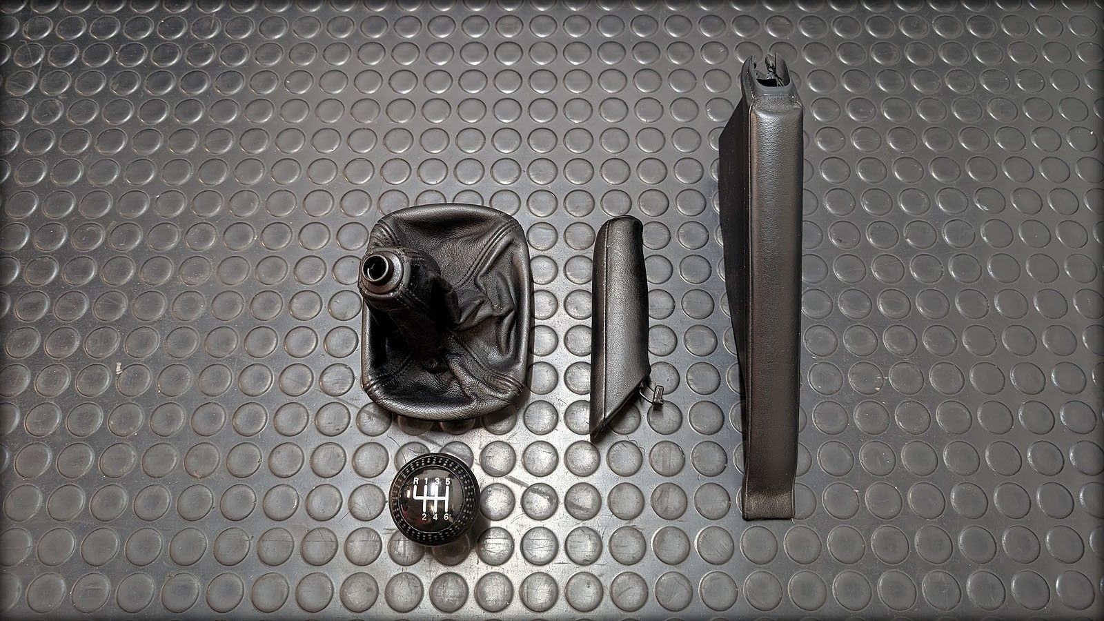 S4 B5 Schaltsack Schaltknauf Abdeckung Handbremshebel