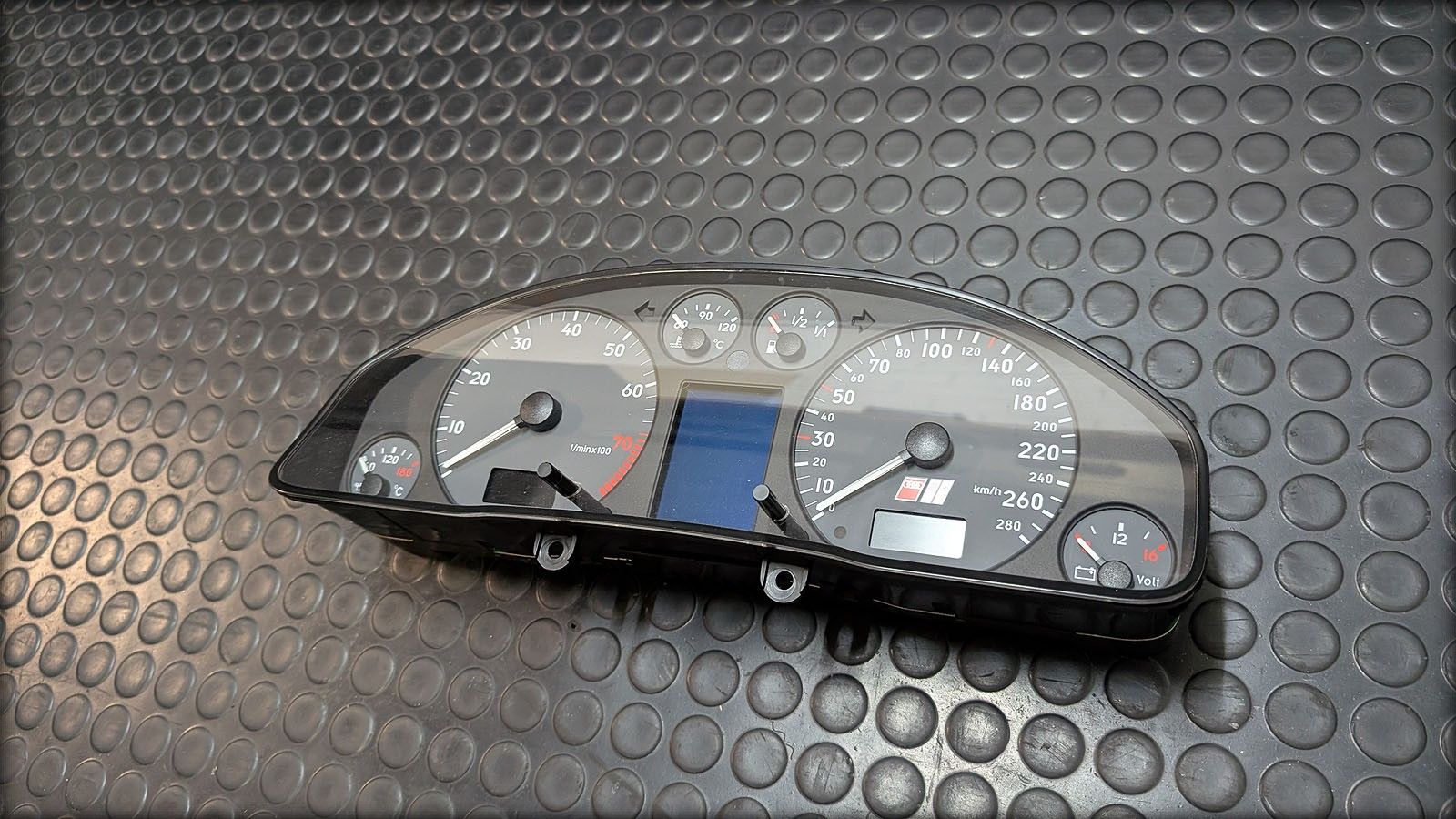 S4 B5 Tacho Kombiinstrument Facelift FIS ersetzt