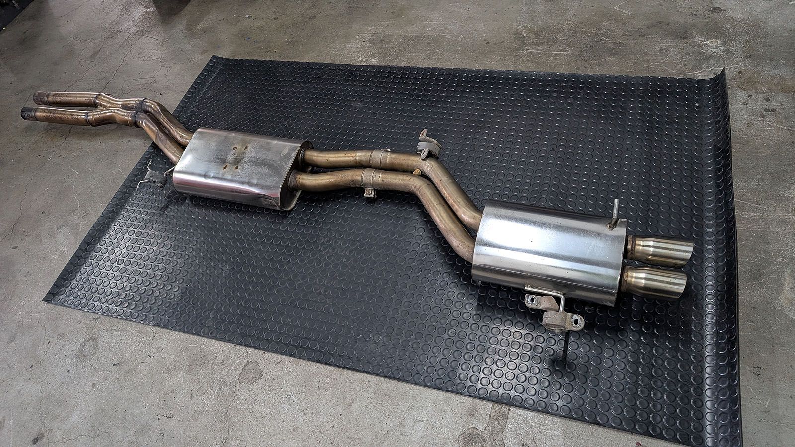 S4 B5 BN-Pipes Edelstahl Abgasanlage ab Kats
