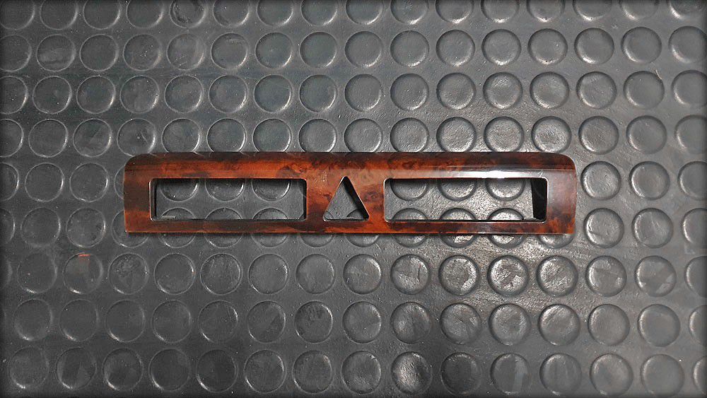 S4 Biturbo Abdeckung Schalter Wurzelholz