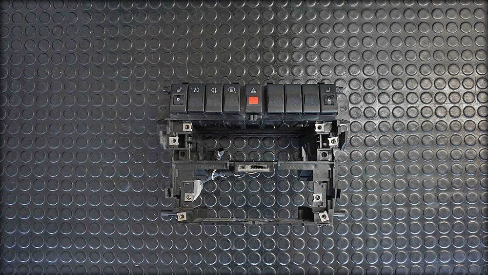 S4 Biturbo Konsole Schacht DIN 1 Vorfacelift mit Schaltern