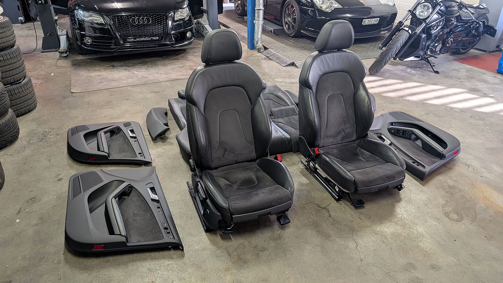 S4 B8 Leder- / Alcantara Ausstattung Sitze
