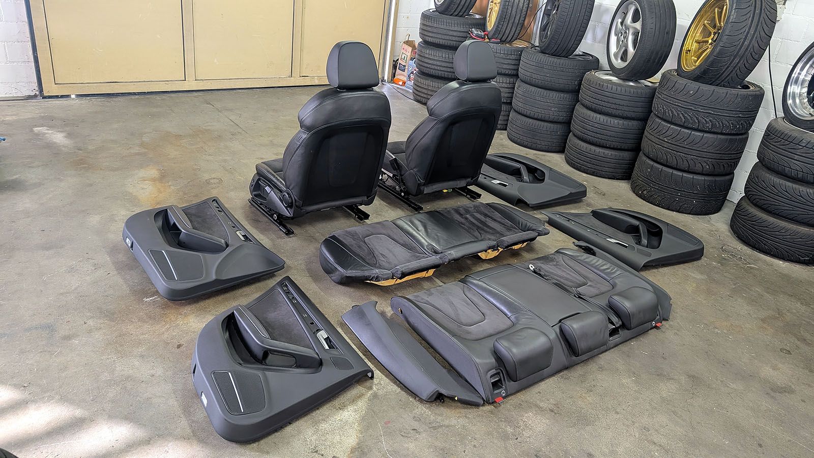 S4 B8 Leder- / Alcantara Ausstattung Sitze