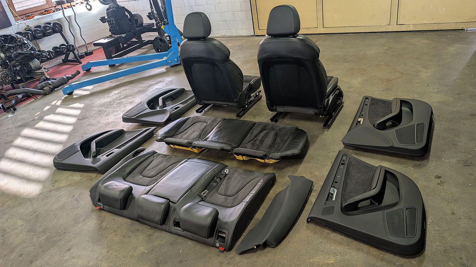 S4 B8 Leder- / Alcantara Ausstattung Sitze