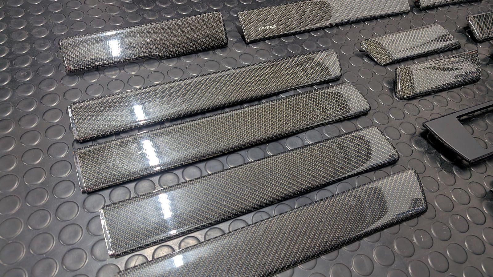 S4 S6 Plus C4 Carbon Dekorleisten Umrüstset