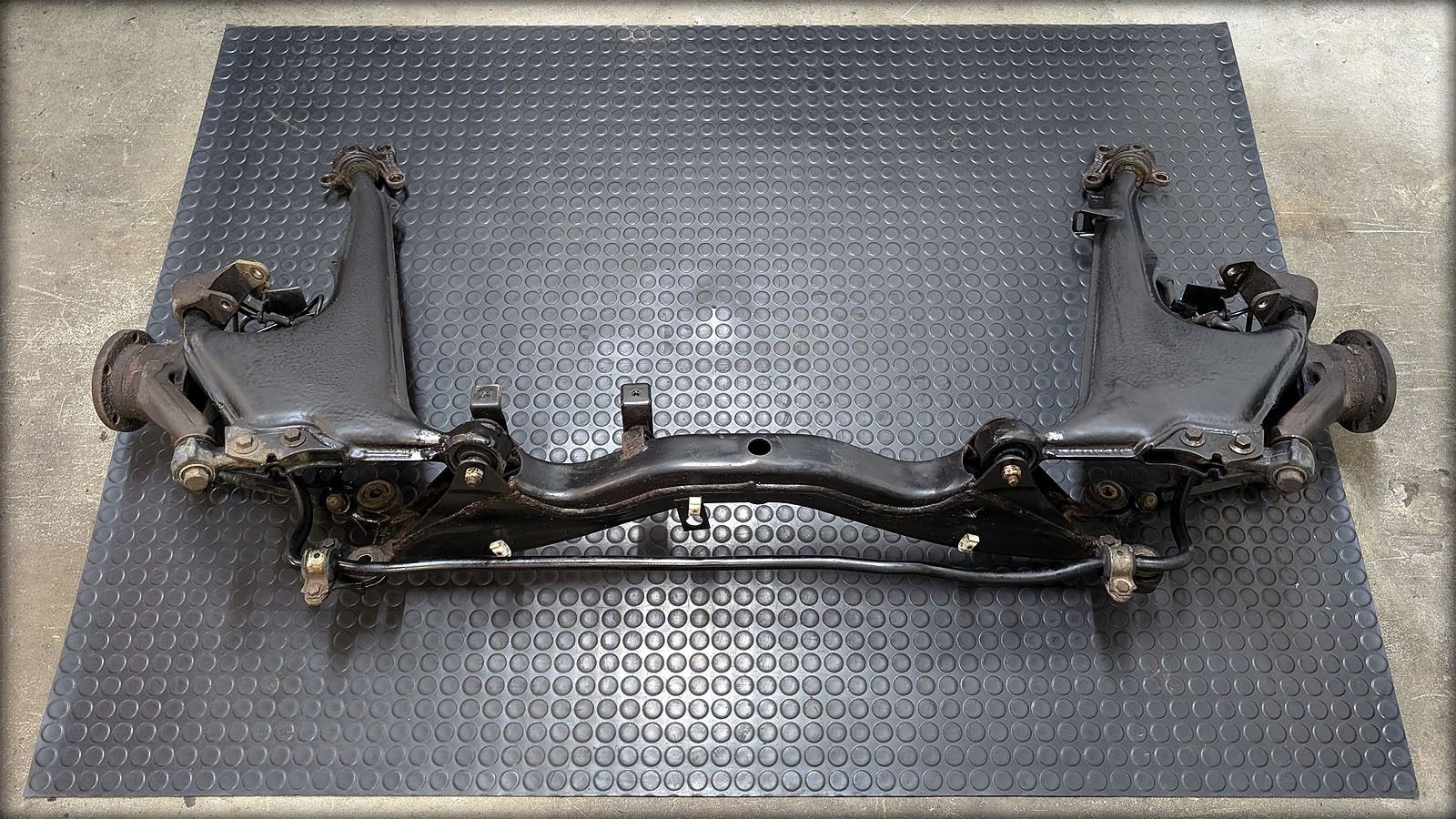 S4 S6 C4 Hinterachse komplett mit Radnaben