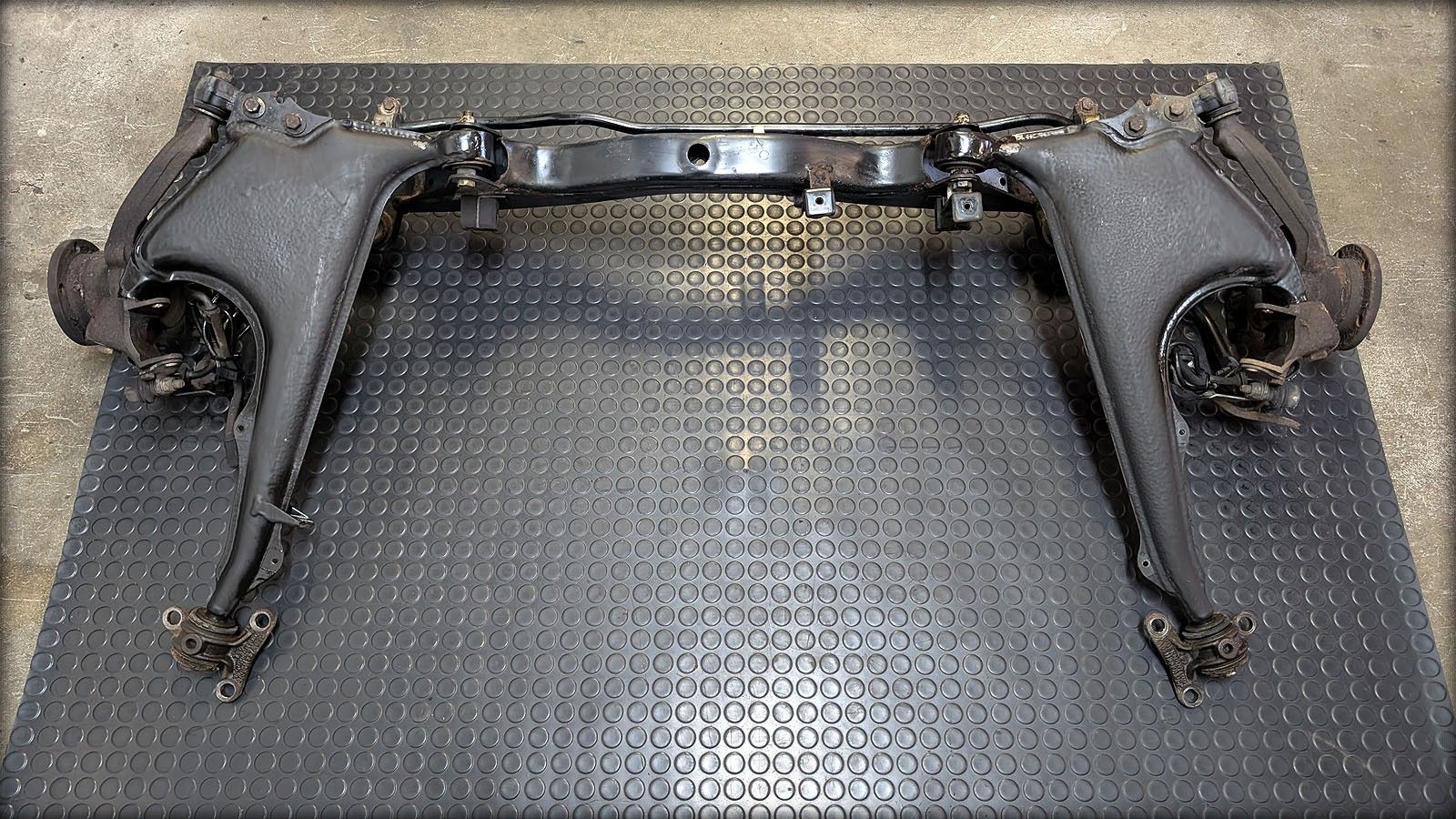 S4 S6 C4 Hinterachse komplett mit Radnaben