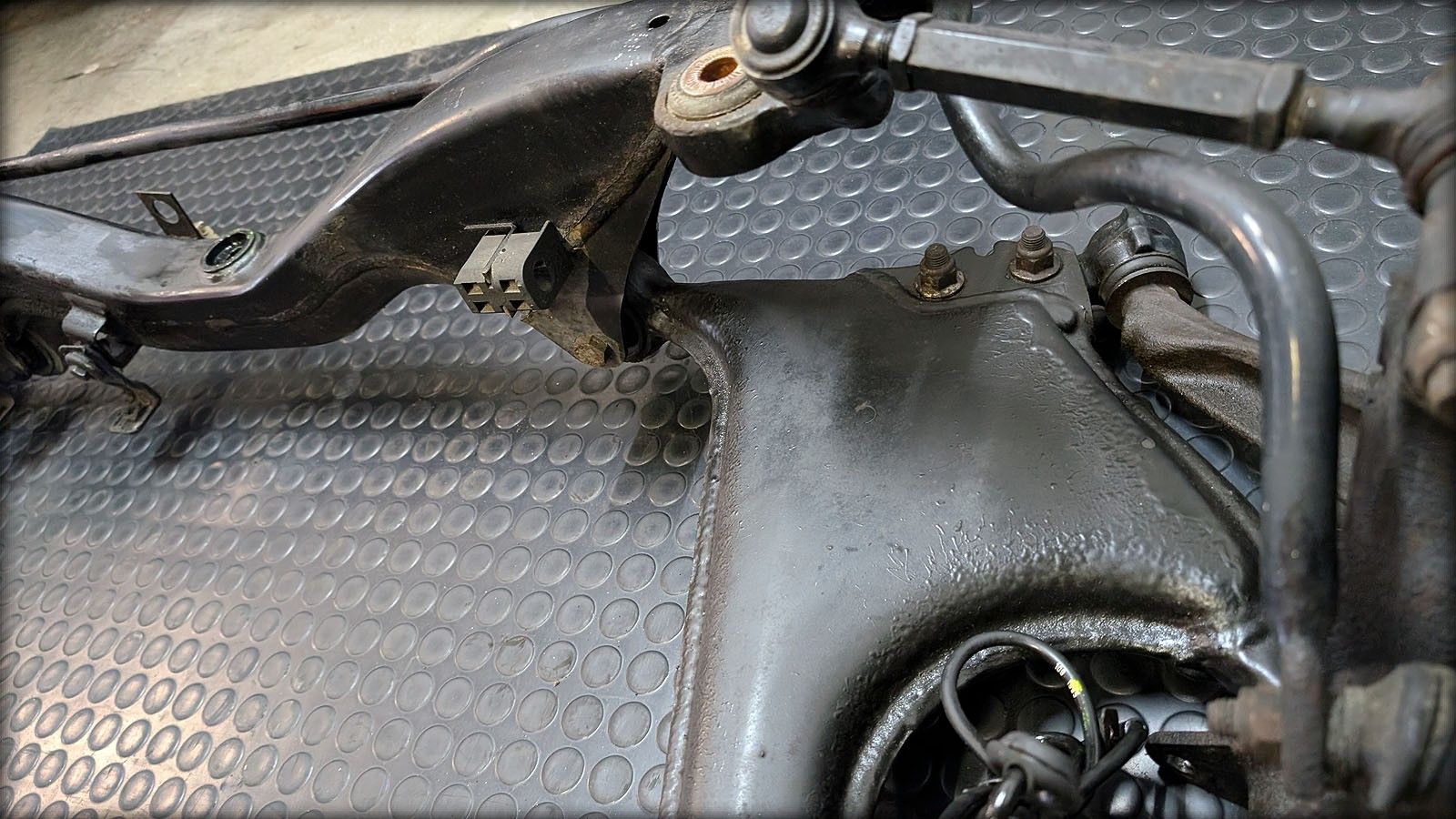 S4 S6 C4 Hinterachse komplett mit Radnaben