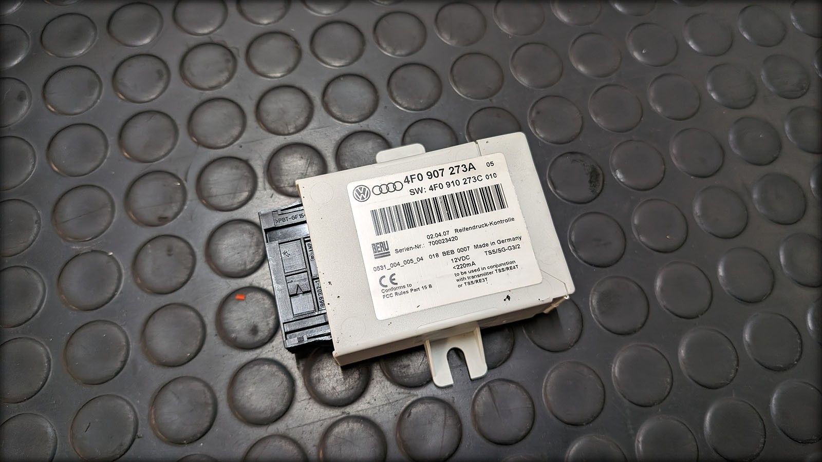 S6 4F Steuergerät Reifendruckkontrolle