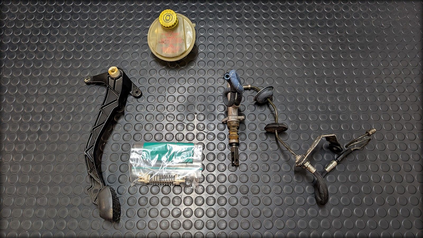 S4 S6 C4 Set Kupplungsbetätigung für Umrüstung Handschalter