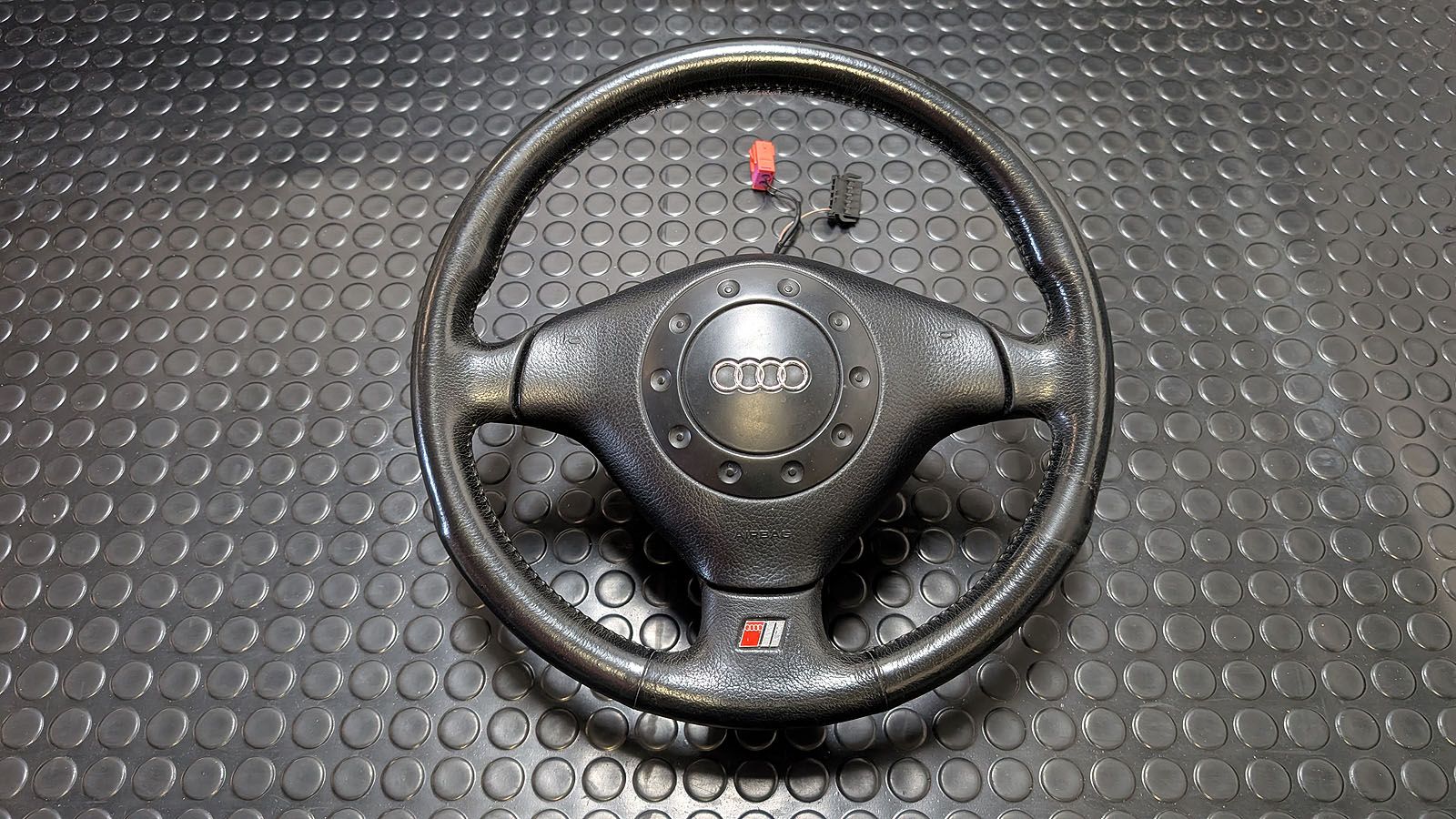 S4 S6 C4 3 Speichen Airbag Lenkrad komplett
