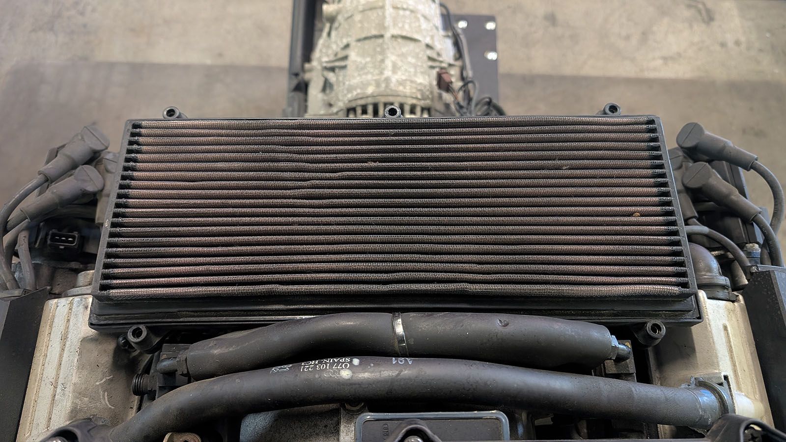 S6 C4 V8 Luftfilterkasten mit Sportluftfilter