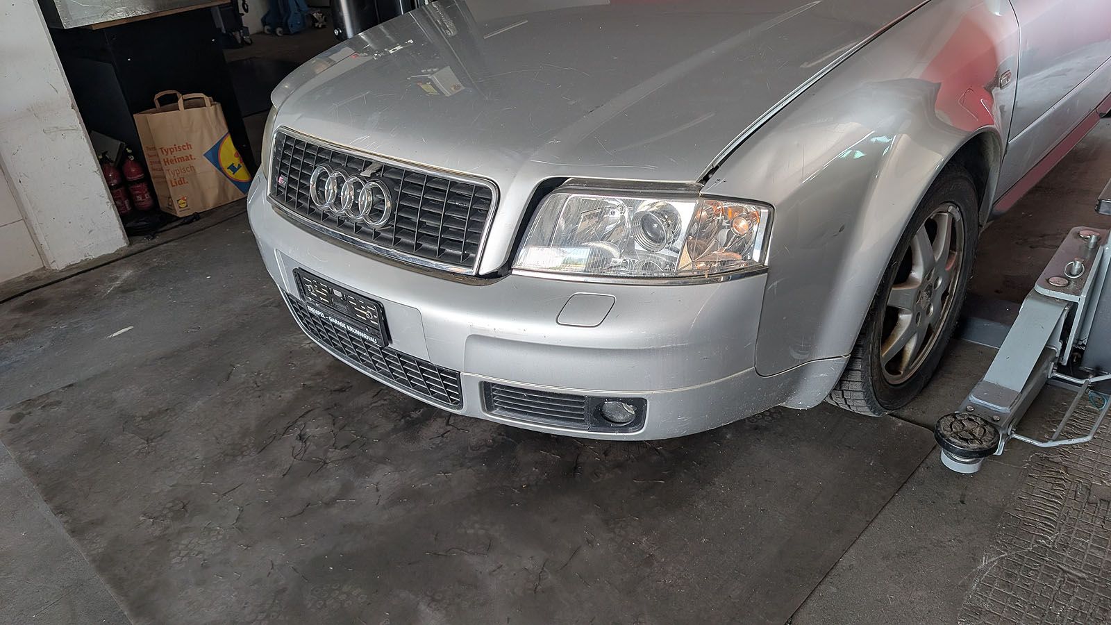 S6 C5 Stossstange vorne