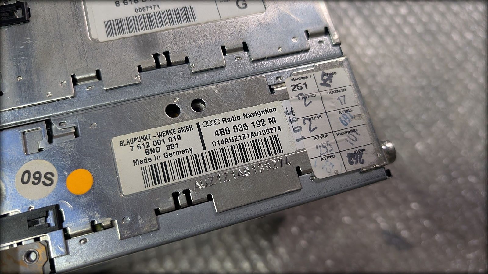 S6 C5 Navi Plus ohne Code