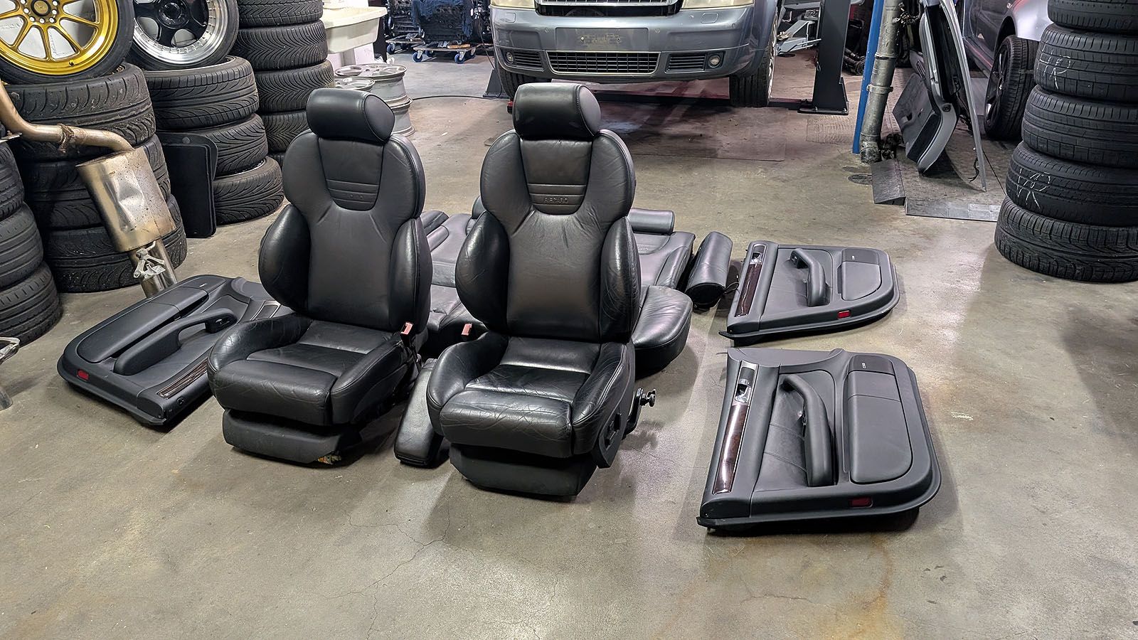 S6 C5 Recaro Sitze Dachhimmel Alcantara Setangebot