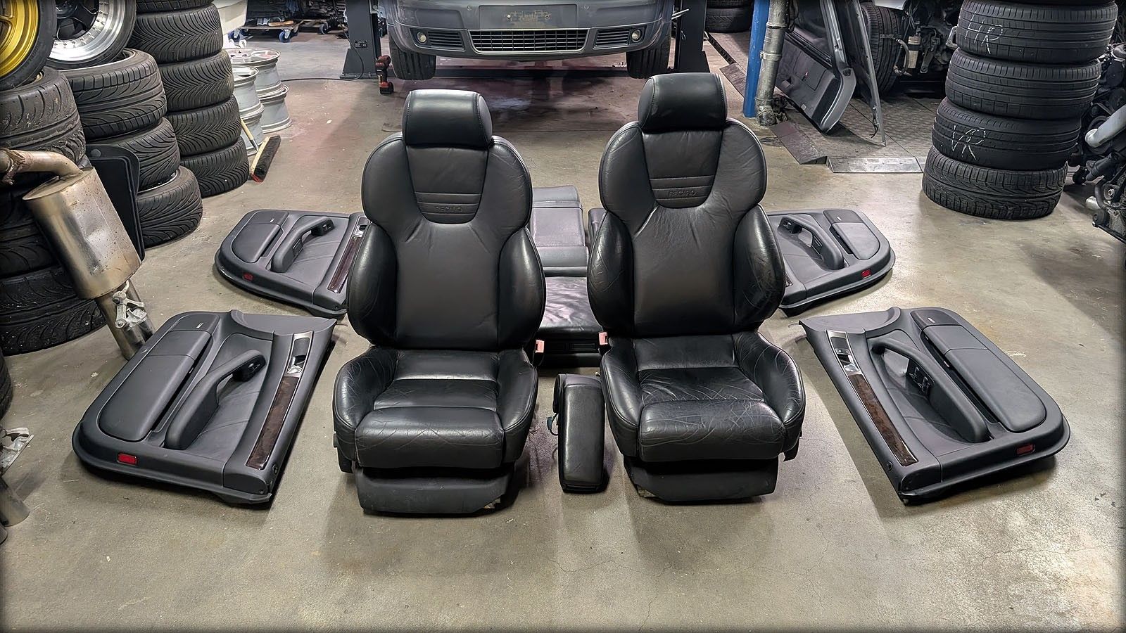 S6 C5 Recaro Sitze Dachhimmel Alcantara Setangebot
