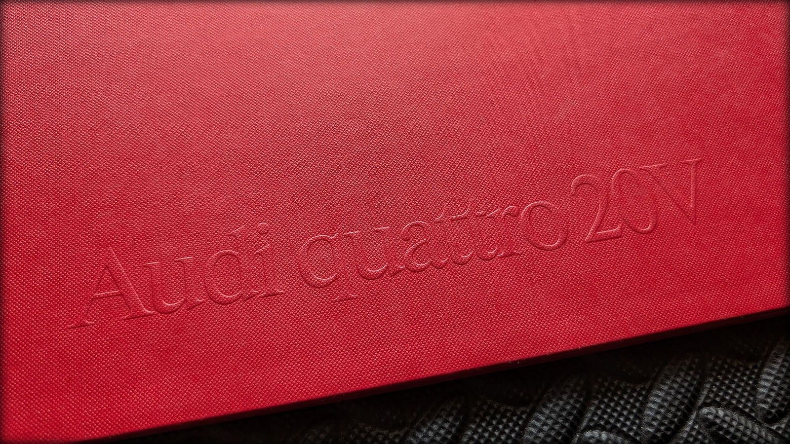 Prospektmappe A3 Urquattro 20V