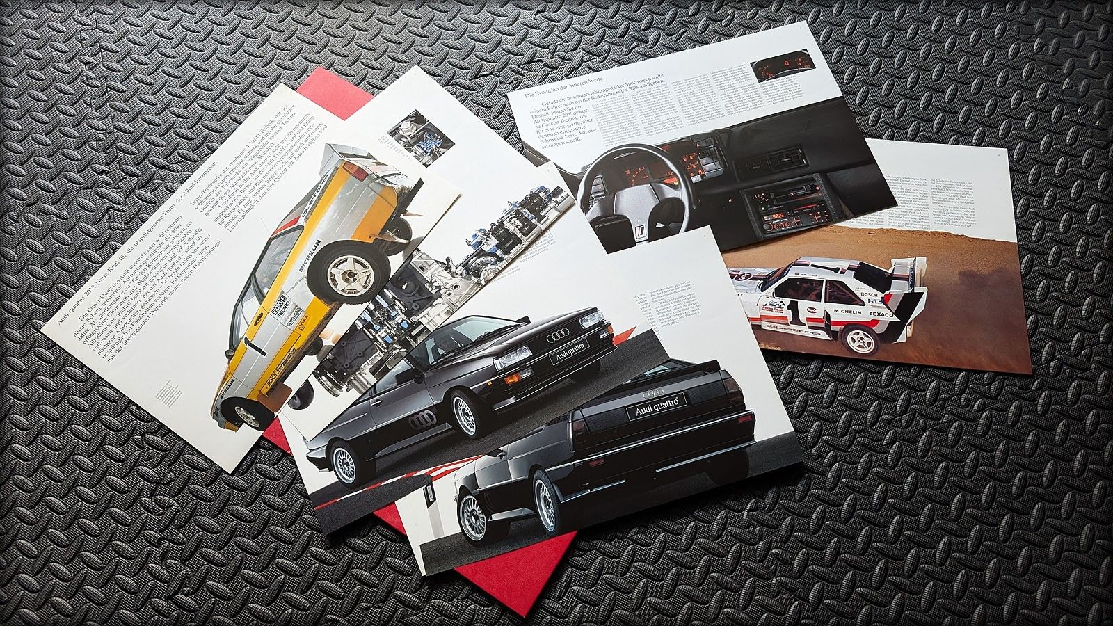 Prospektmappe A3 Urquattro 20V